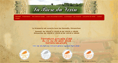 Desktop Screenshot of biere-du-vexin.com